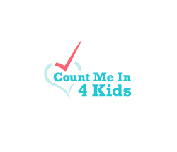 Count Me In 4 Kids logo
